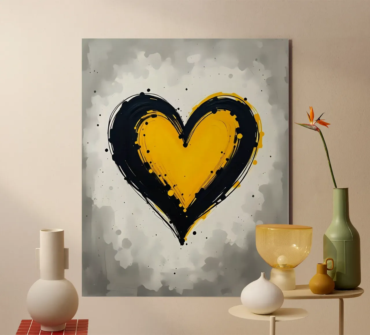 Cuore_15 pannello forex da schwarz-gelb by LK