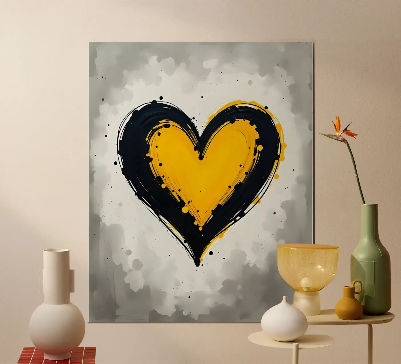 Cuore_15 poster da schwarz-gelb by LK