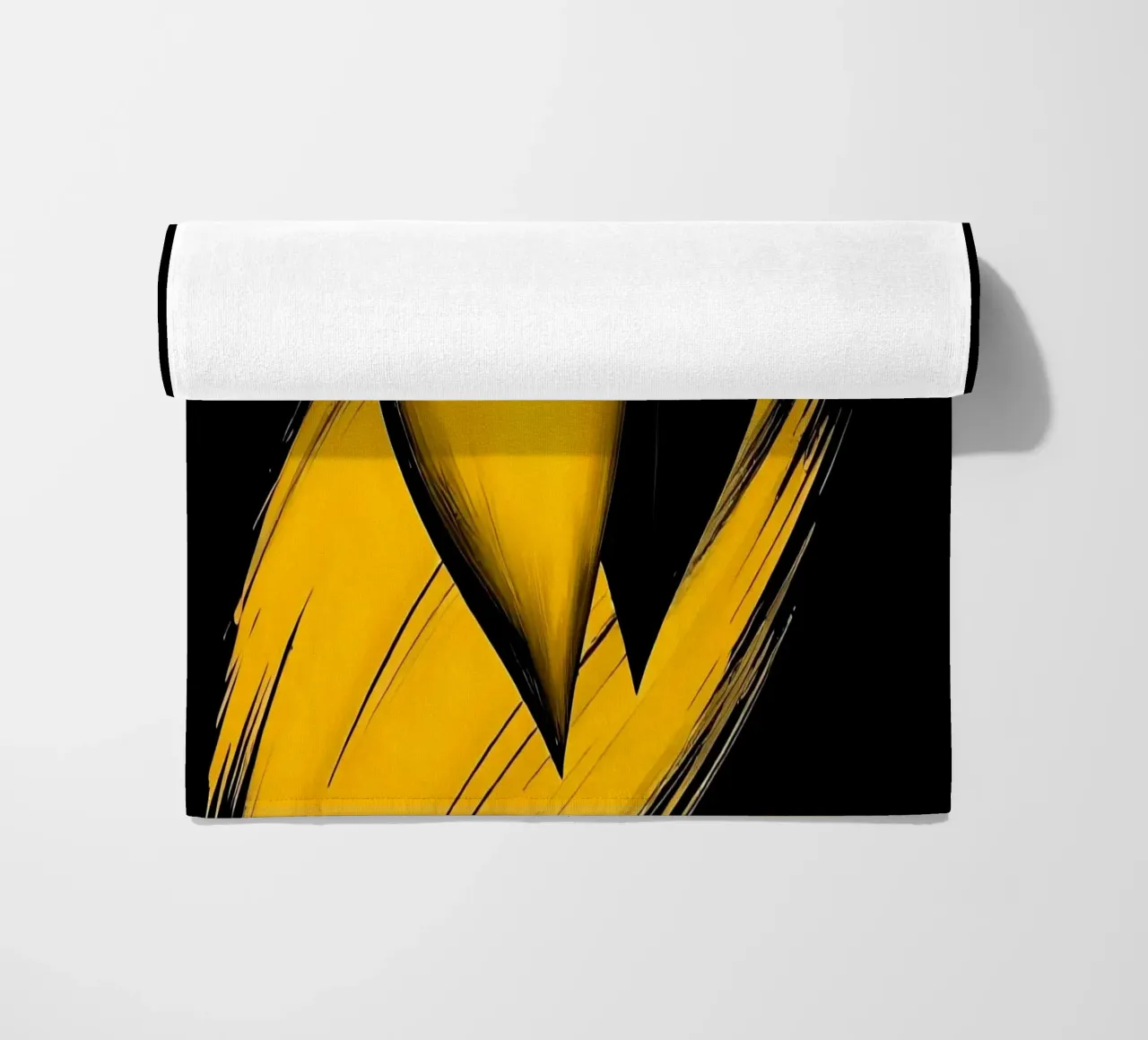 Cuori_3 telo mare da schwarz-gelb by LK