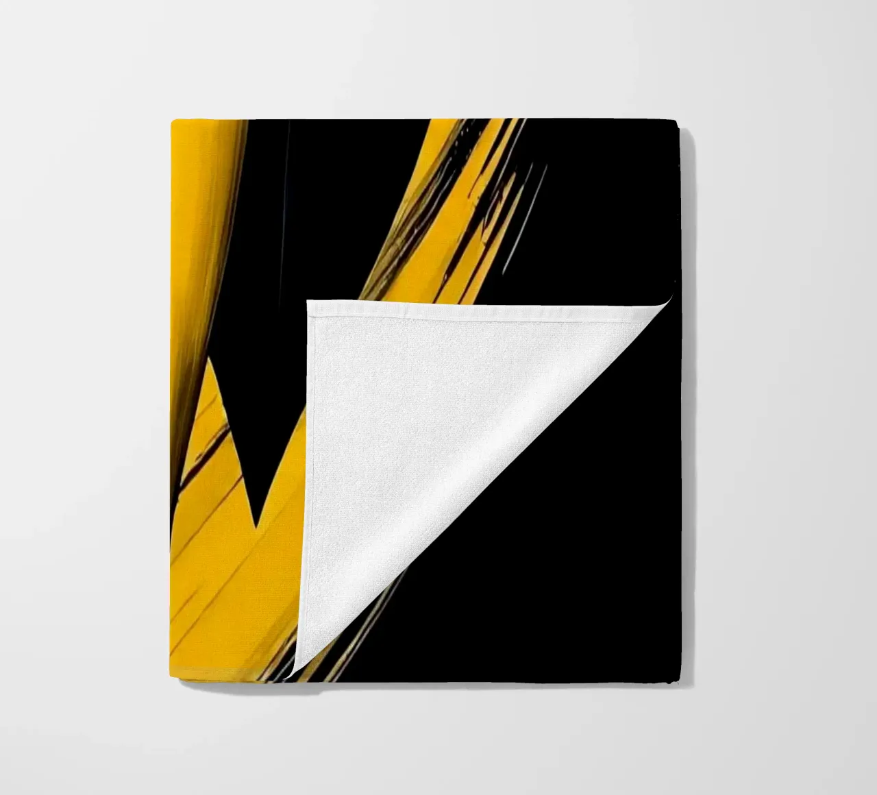 Cuori_3 telo mare da schwarz-gelb by LK