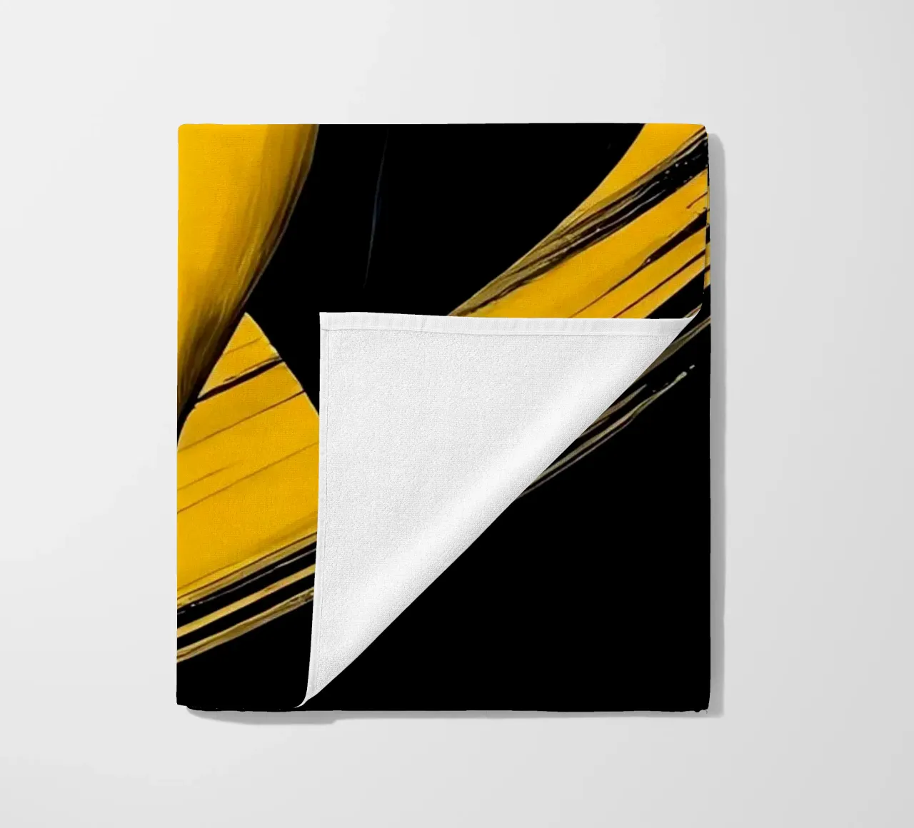 Cuori_3 telo mare da schwarz-gelb by LK