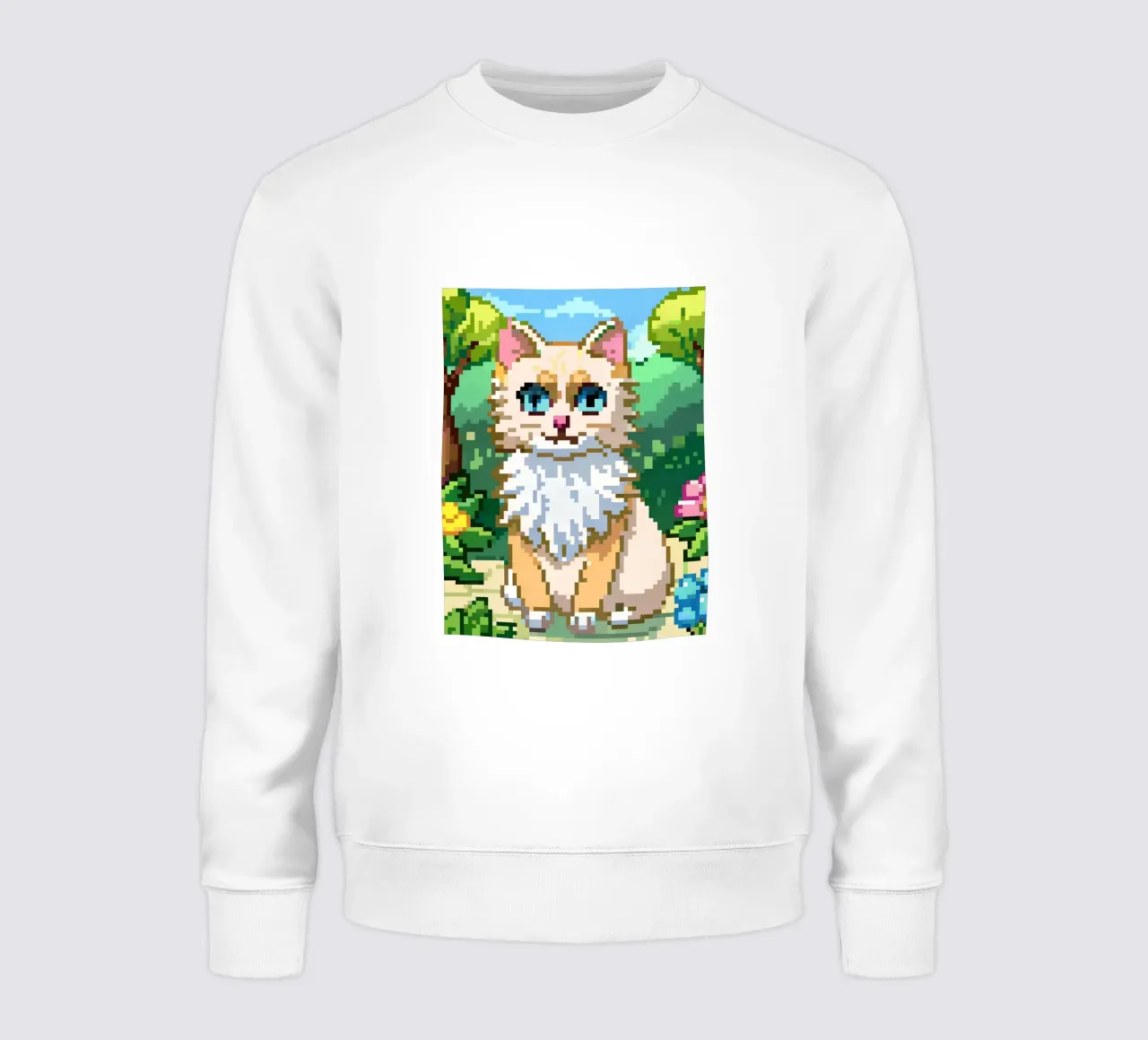 Gatto arancione nel parco felpa da DOG AND CAT