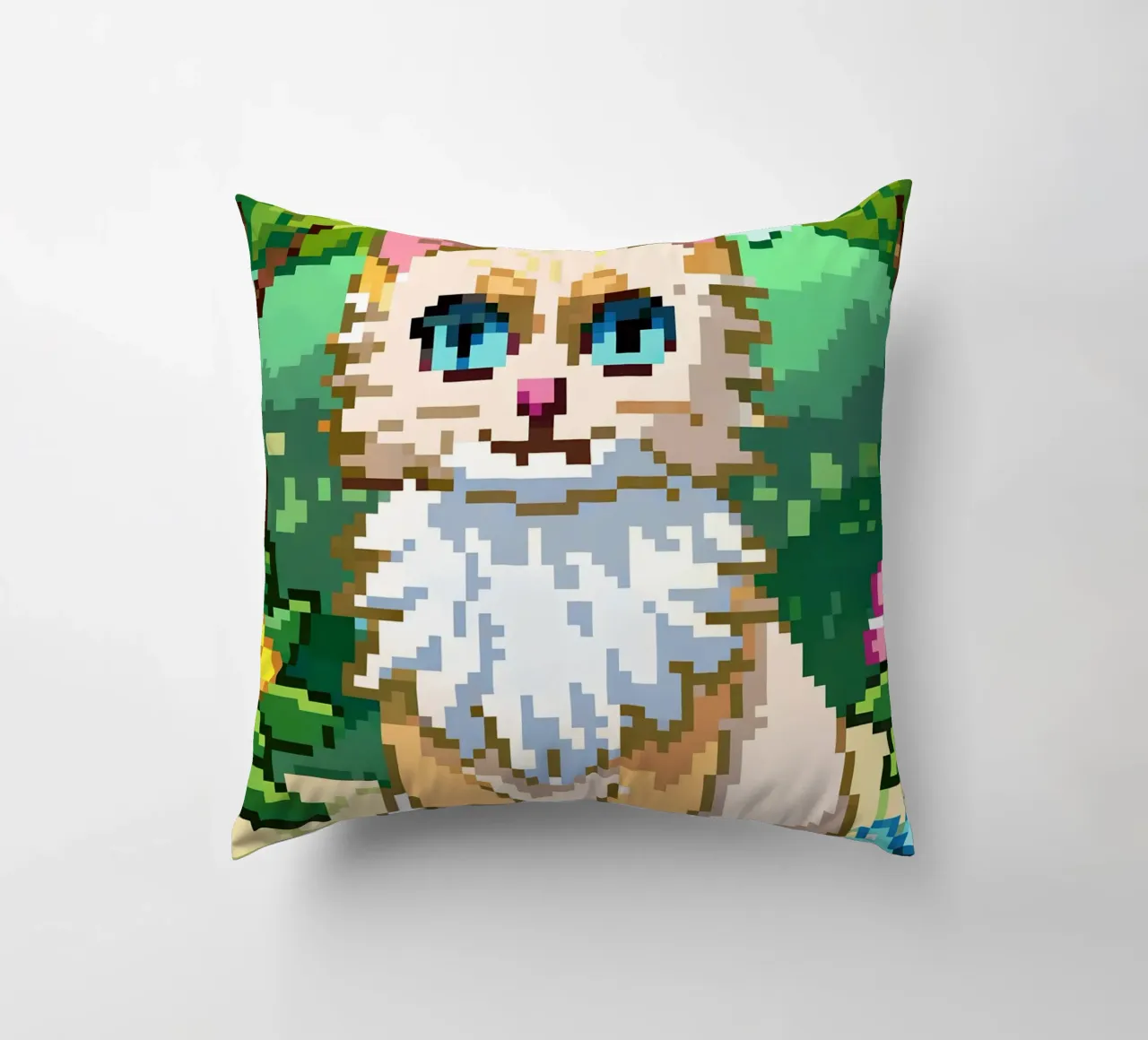 Gatto arancione nel parco cuscino da DOG AND CAT