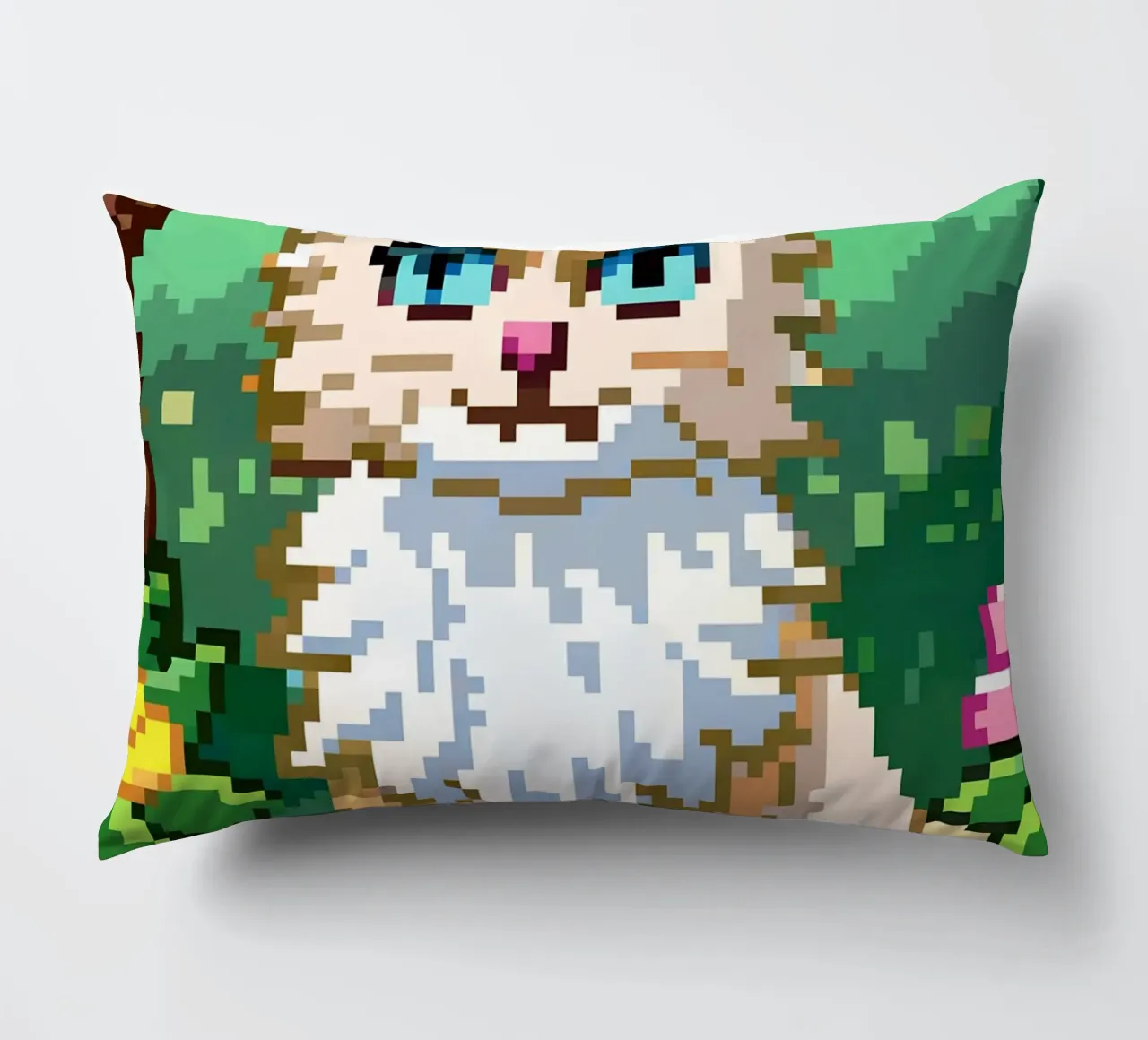 Gatto arancione nel parco cuscino da DOG AND CAT