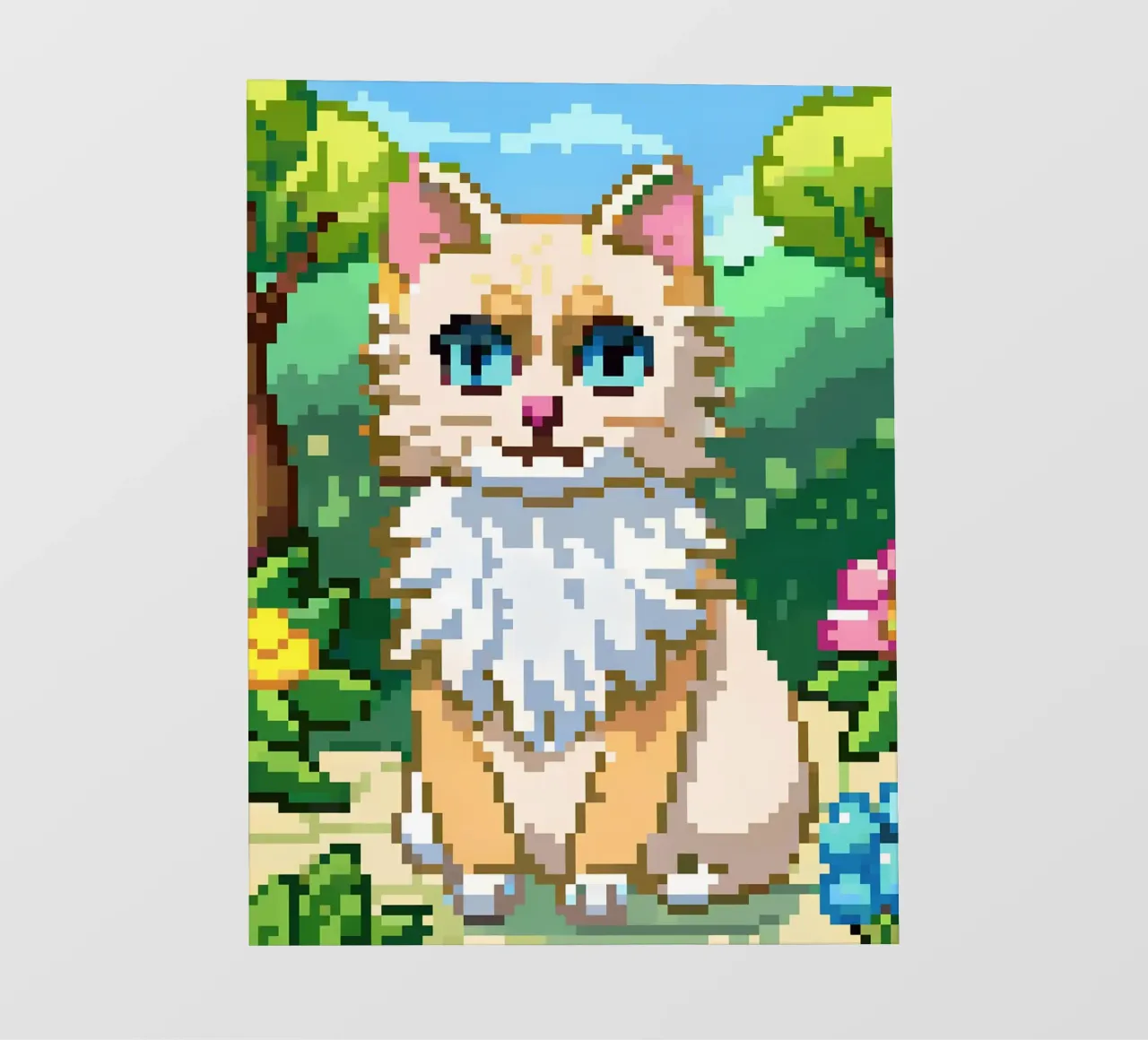 Orange Cat In The Park pvc cover by DOG AND CAT