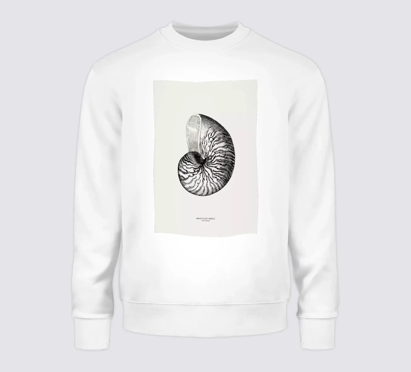 Nautilus Shell felpa da Flora & Fauna