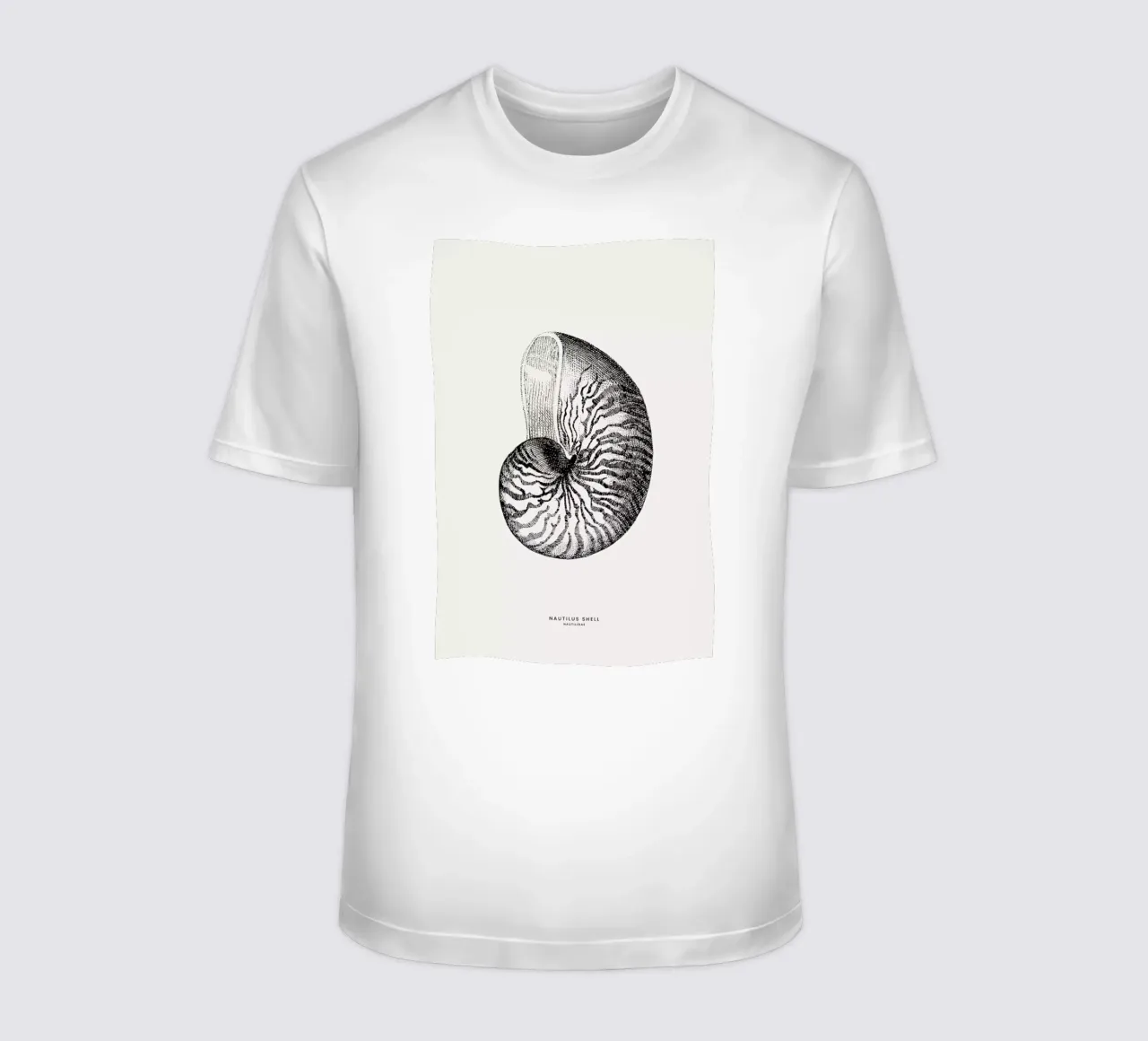 Nautilus Shell t-shirt da Flora & Fauna