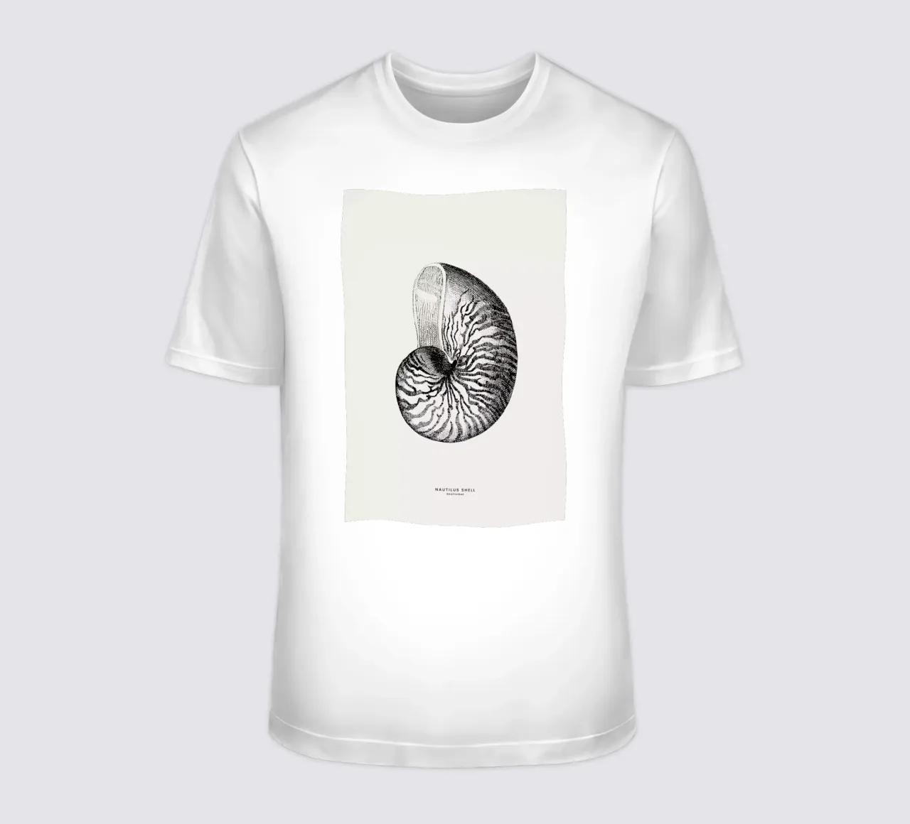 Nautilus Shell t-shirt da Flora & Fauna