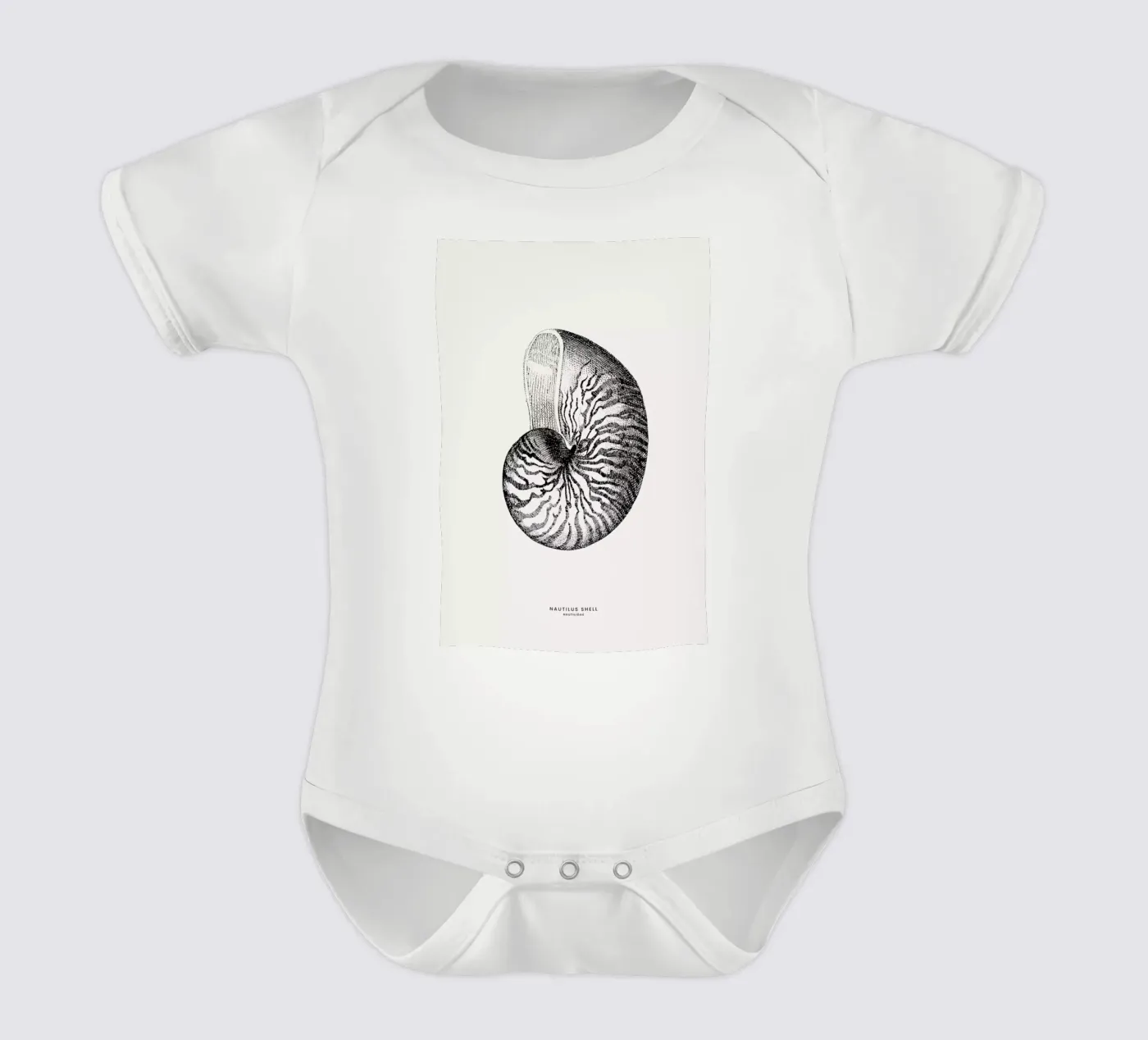 Nautilus Shell body bébé de Flora & Fauna