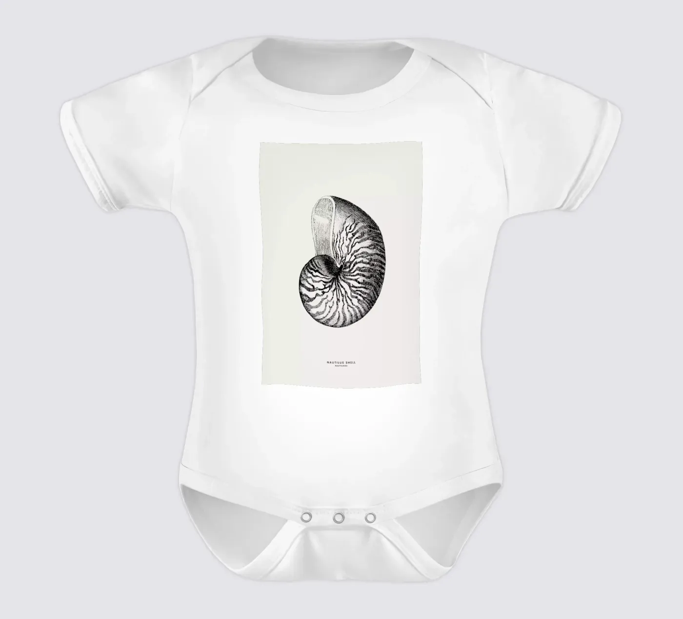 Nautilus Shell body bébé de Flora & Fauna
