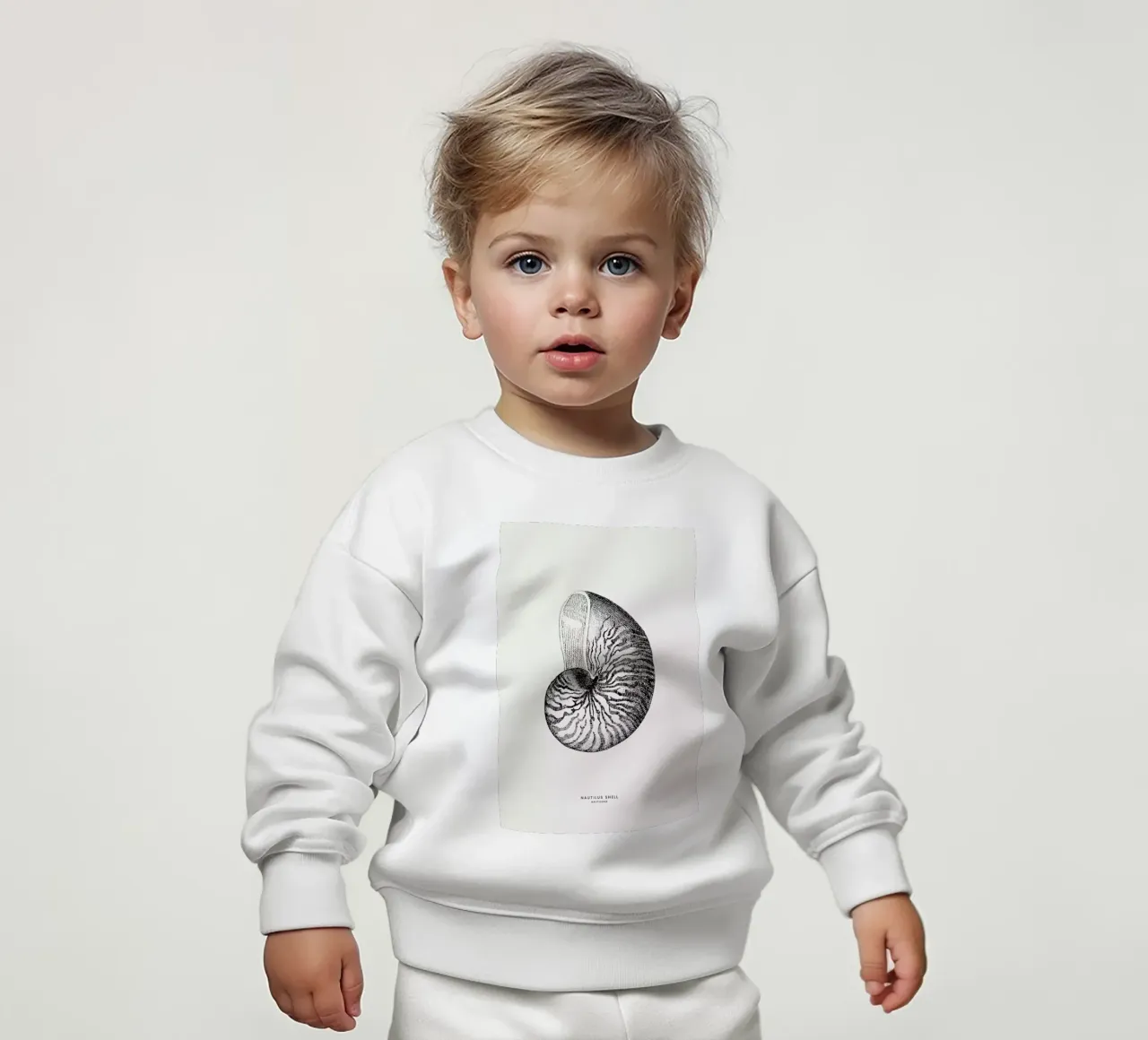 Nautilus Shell felpa neonato da Flora & Fauna
