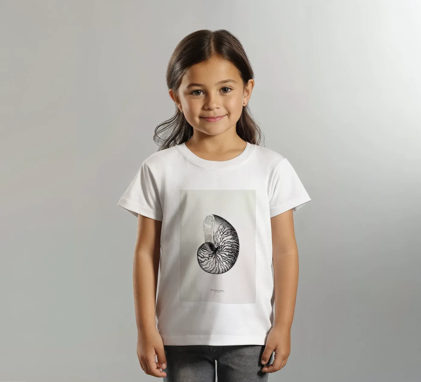Nautilus Shell t-shirt bambini da Flora & Fauna