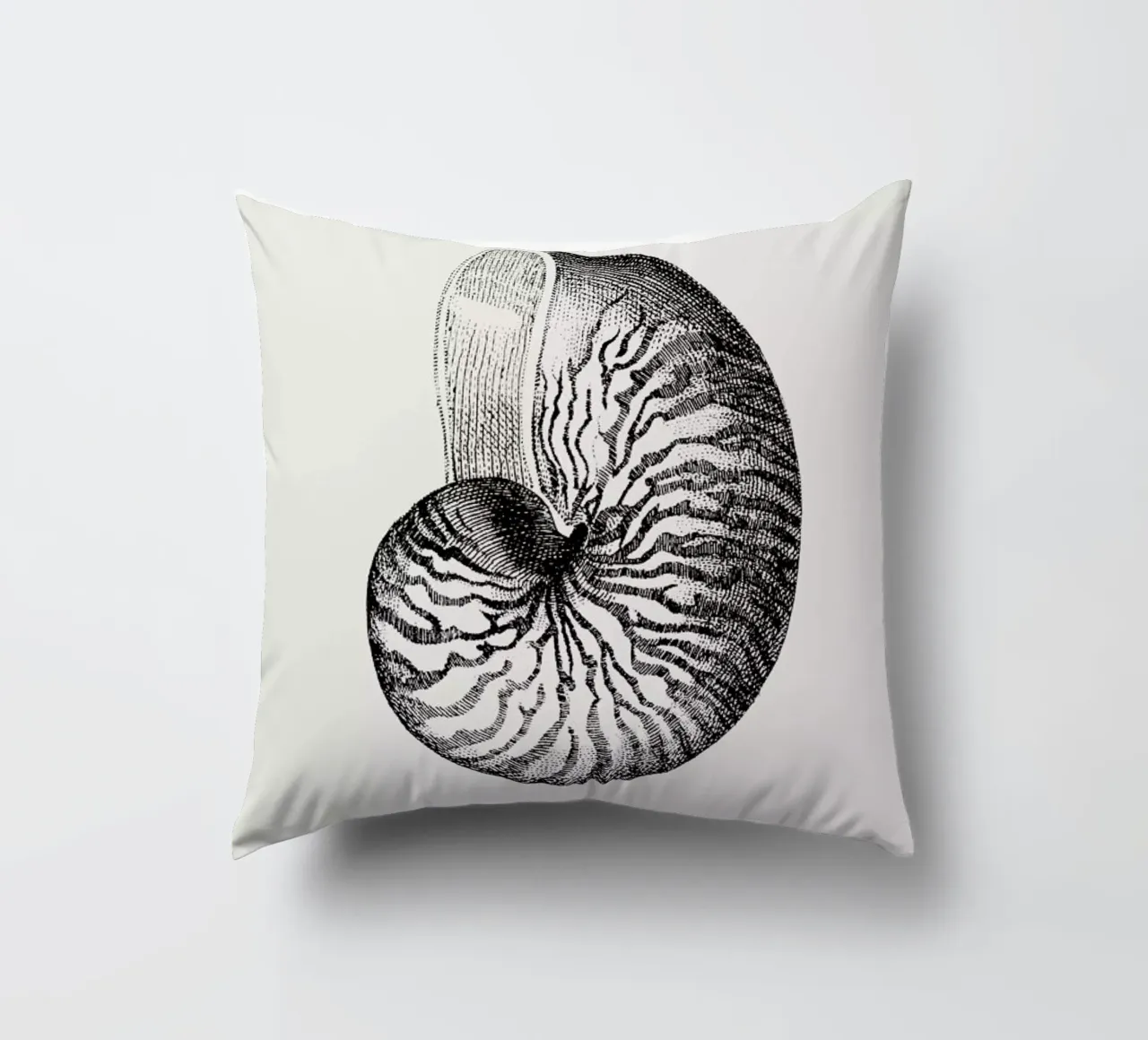 Nautilus Shell cuscino da Flora & Fauna