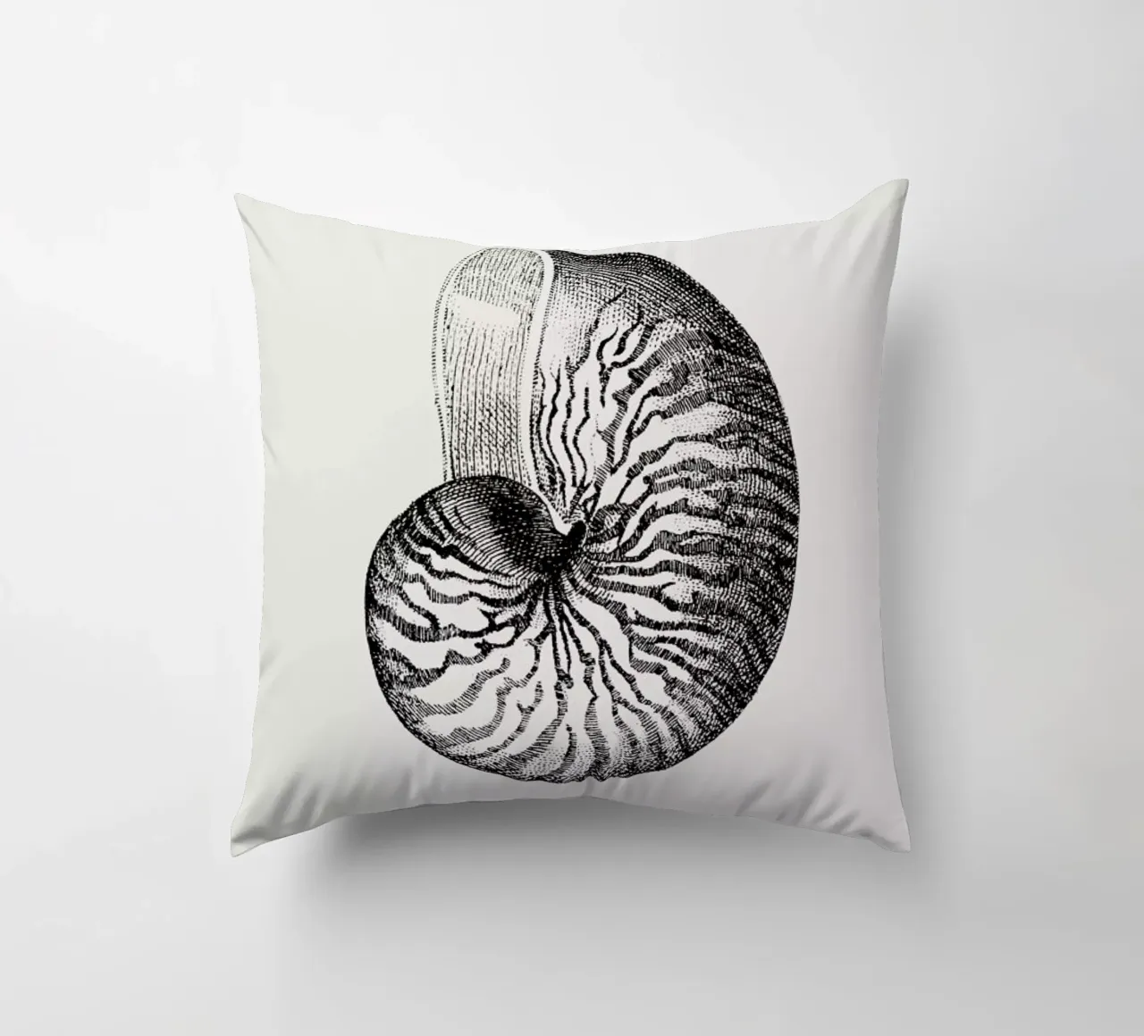 Nautilus Shell cuscino da Flora & Fauna