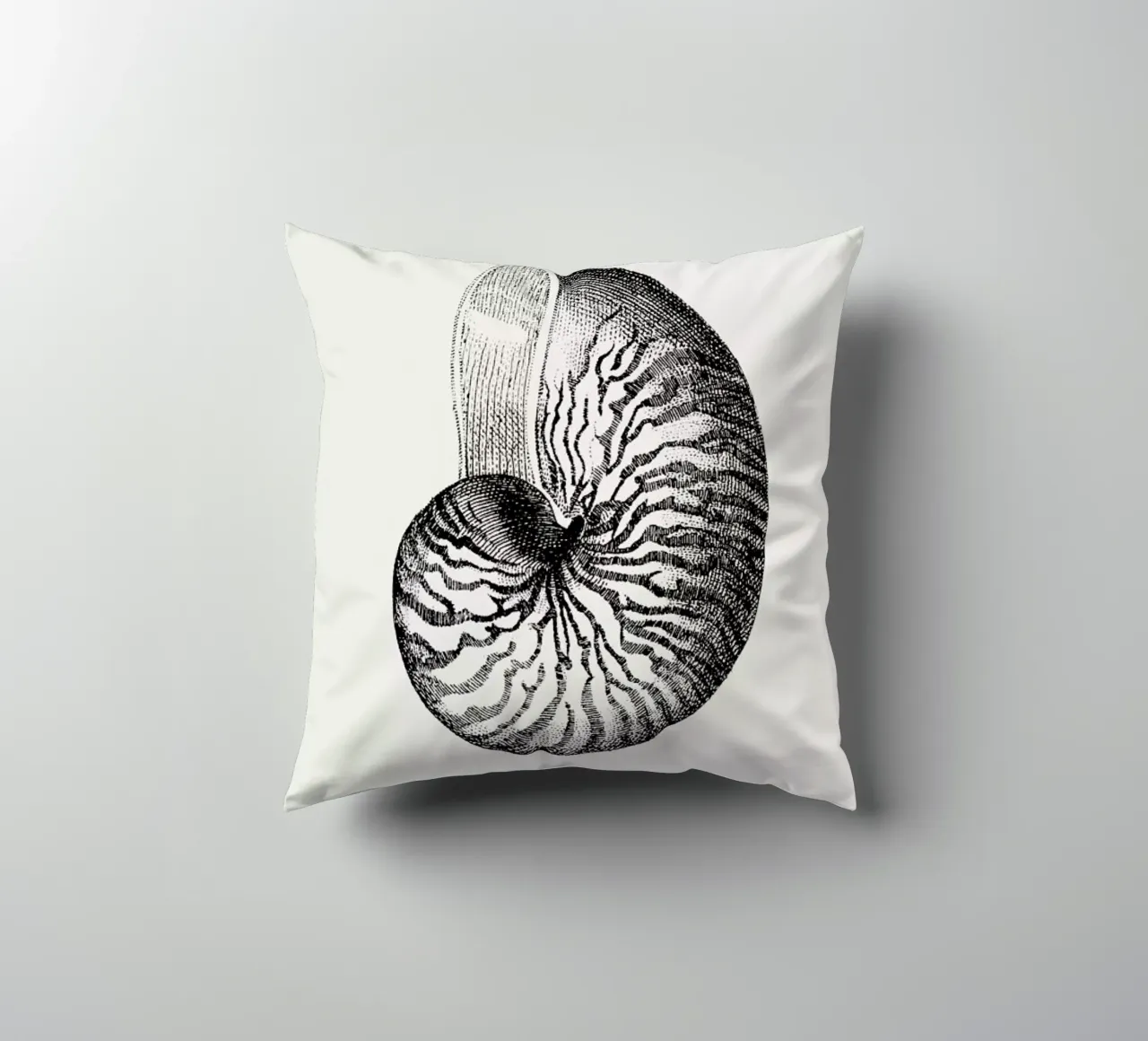 Nautilus Shell cuscino da Flora & Fauna