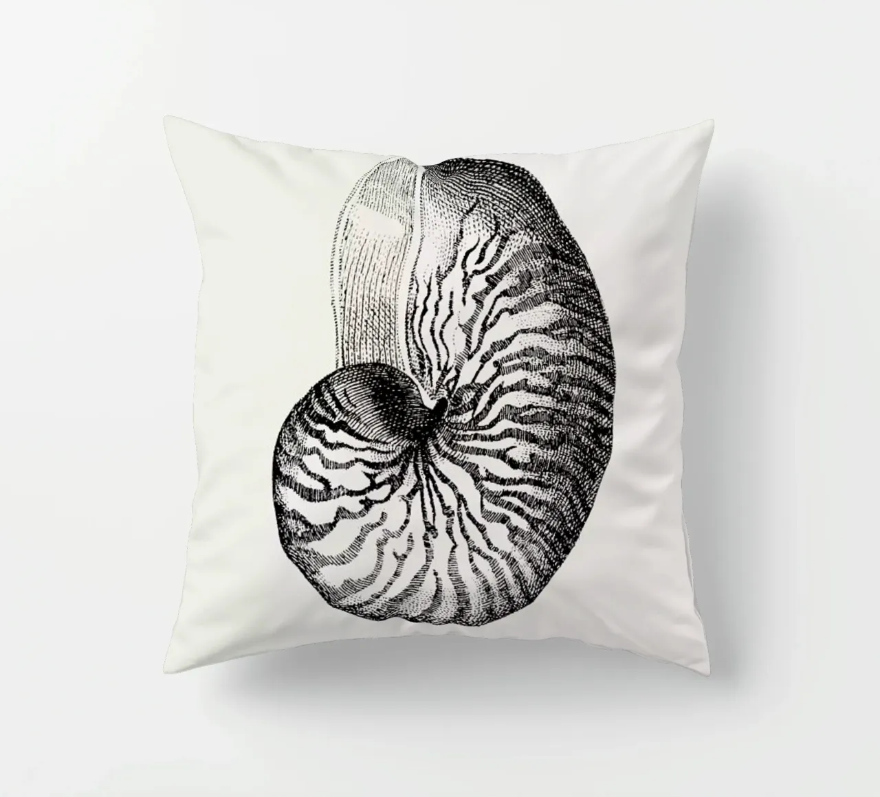Nautilus Shell cuscino da Flora & Fauna