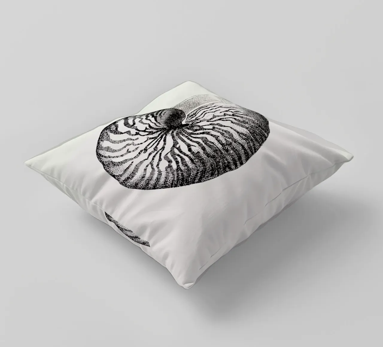 Nautilus Shell cuscino da Flora & Fauna