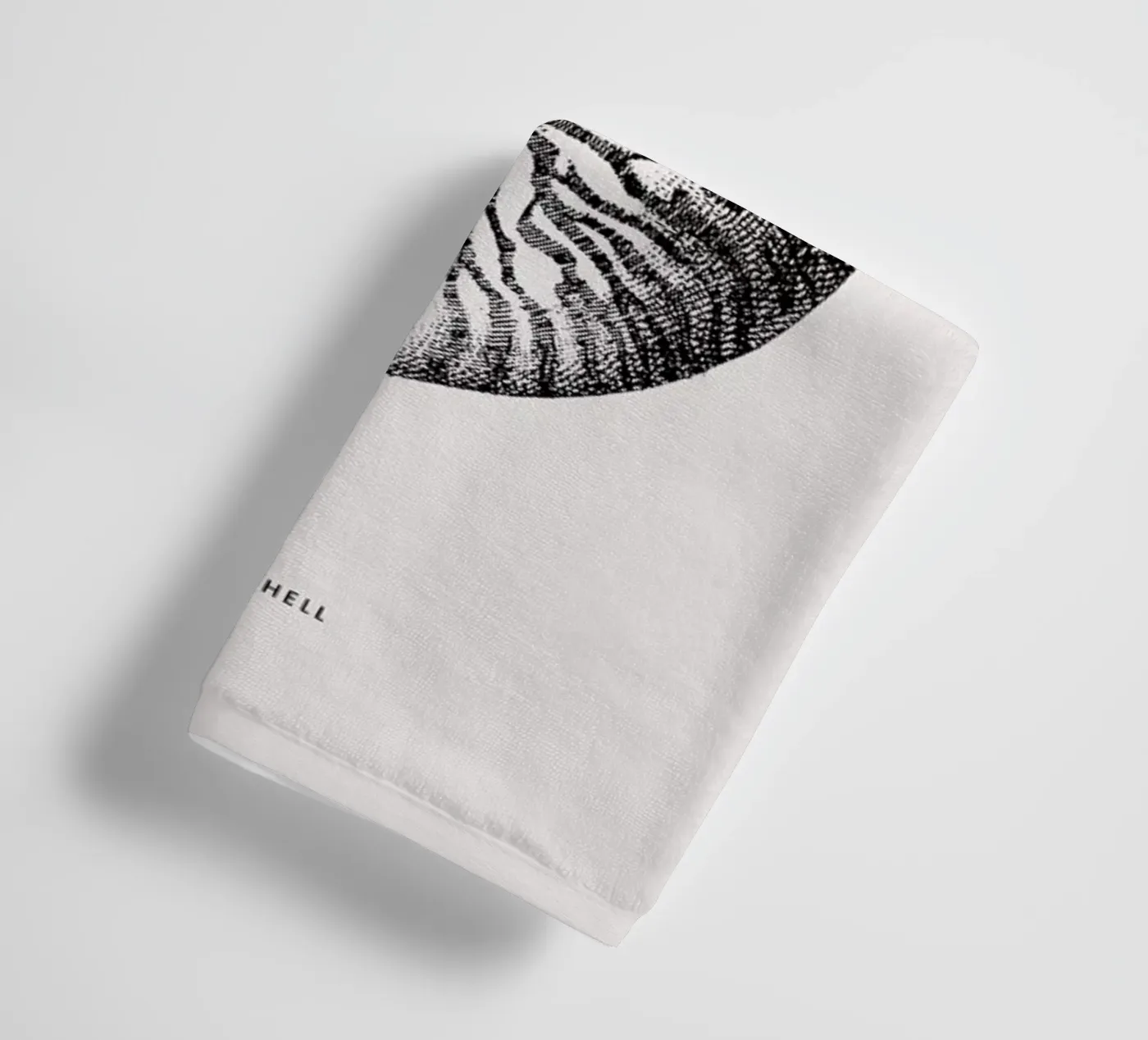 Nautilus Shell towel by Flora & Fauna