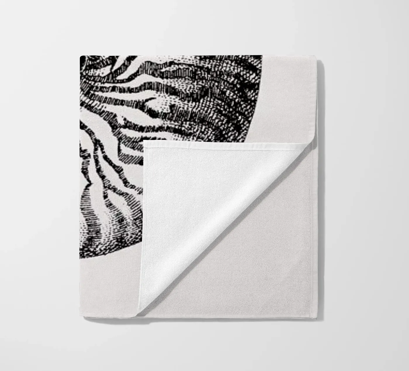 Nautilus Shell beach towel by Flora & Fauna