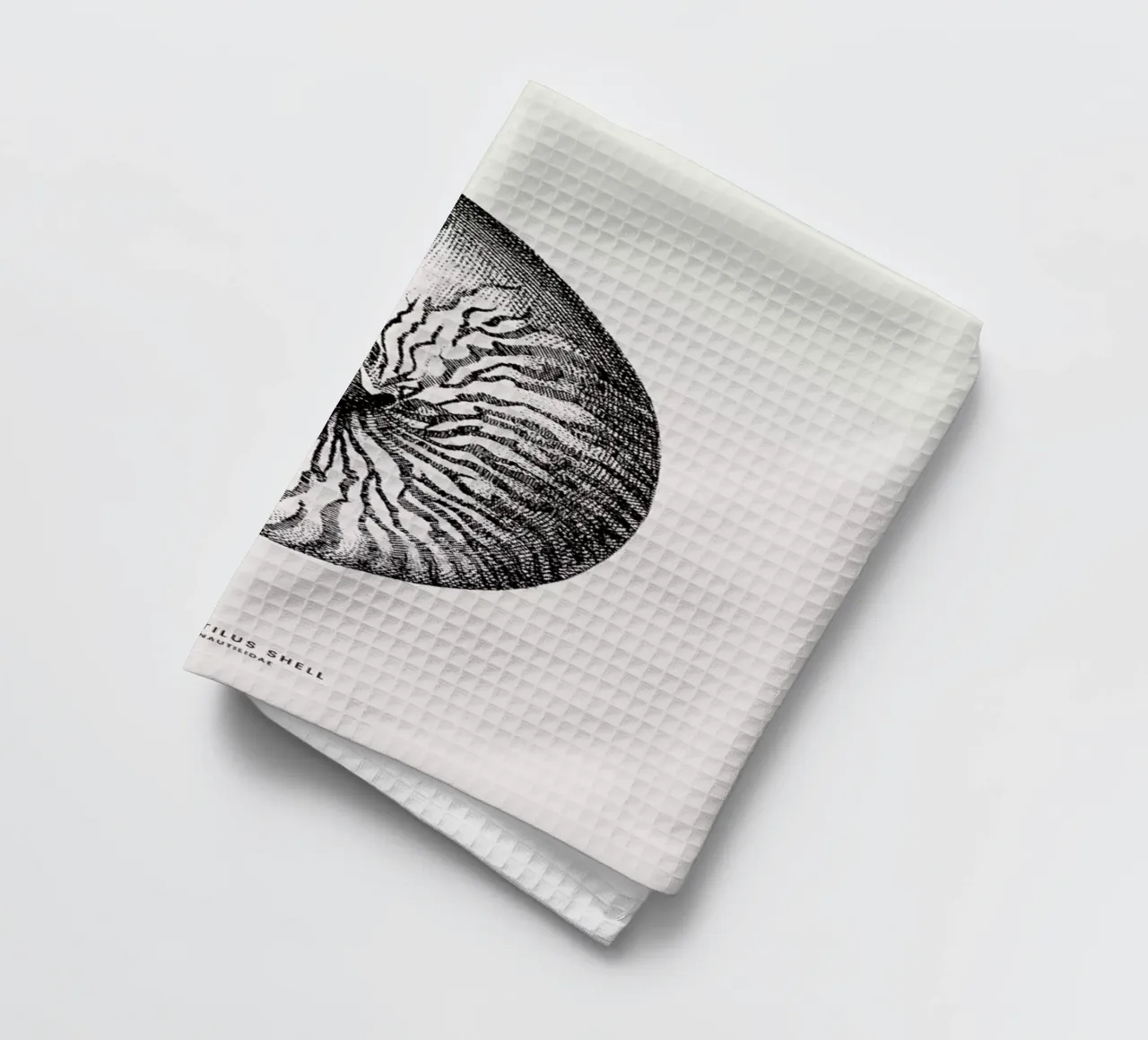 Nautilus Shell canovaccio da cucina da Flora & Fauna