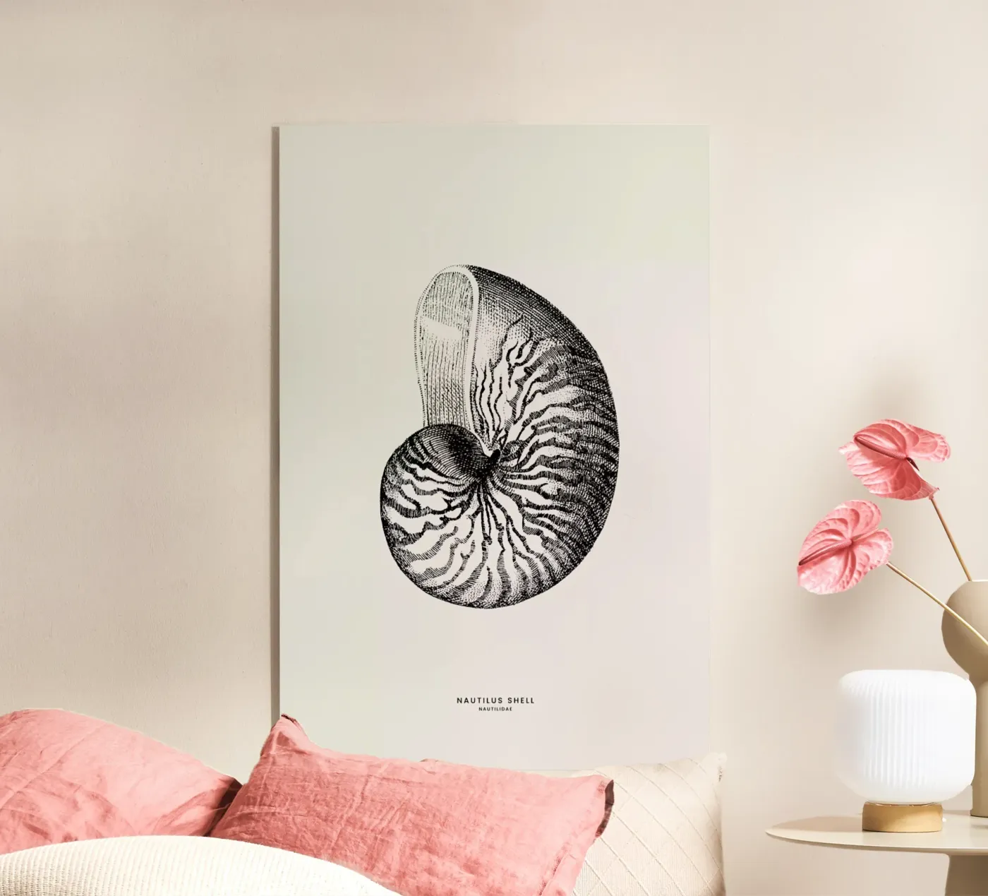 Nautilus Shell acrylic glass by Flora & Fauna