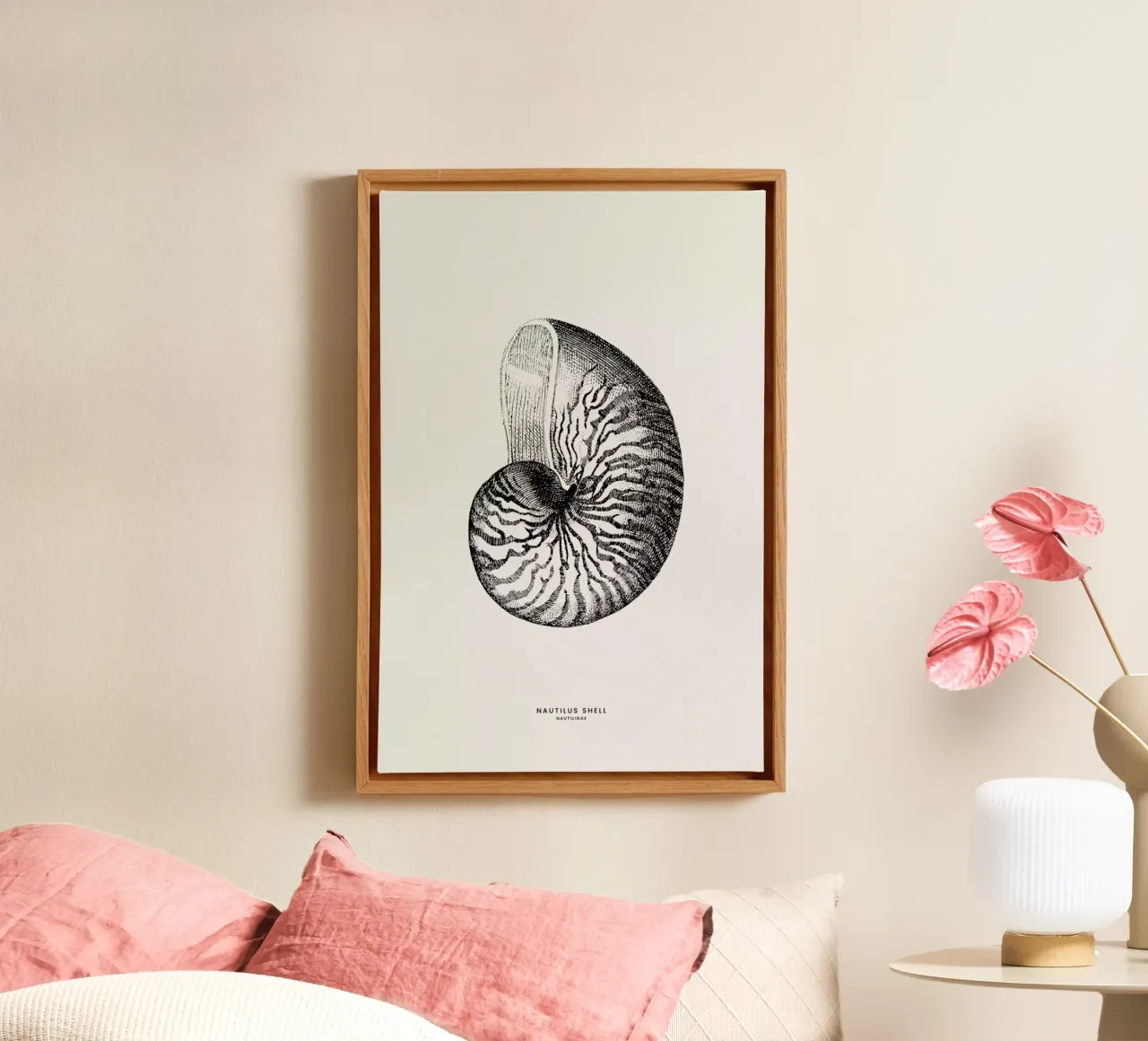 Nautilus Shell tela da Flora & Fauna