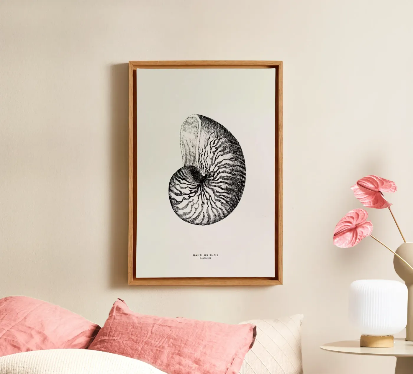 Nautilus Shell tela da Flora & Fauna