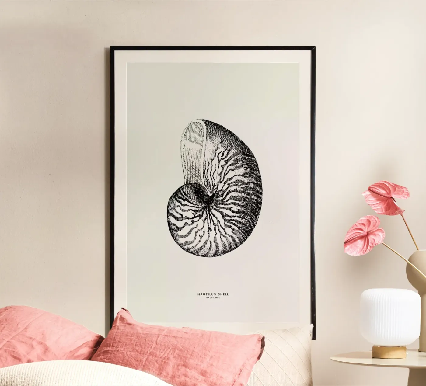 Nautilus Shell poster by Flora & Fauna