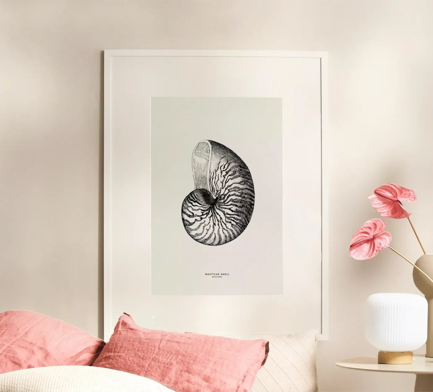 Nautilus Shell poster by Flora & Fauna