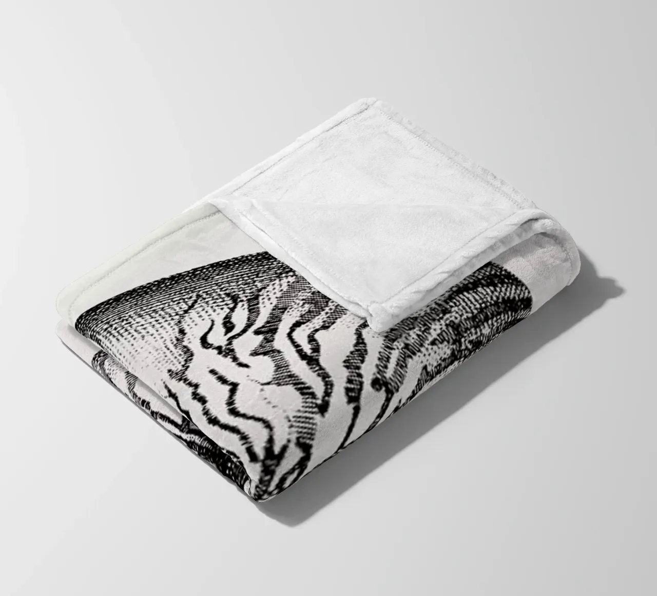 Nautilus Shell Fleecedecke von Flora & Fauna