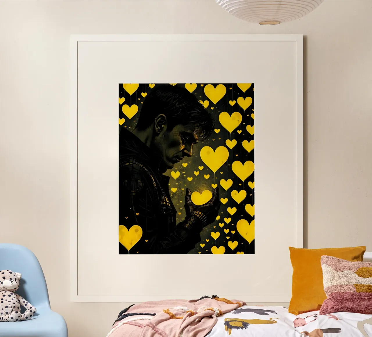 Cuori_4 poster da schwarz-gelb by LK