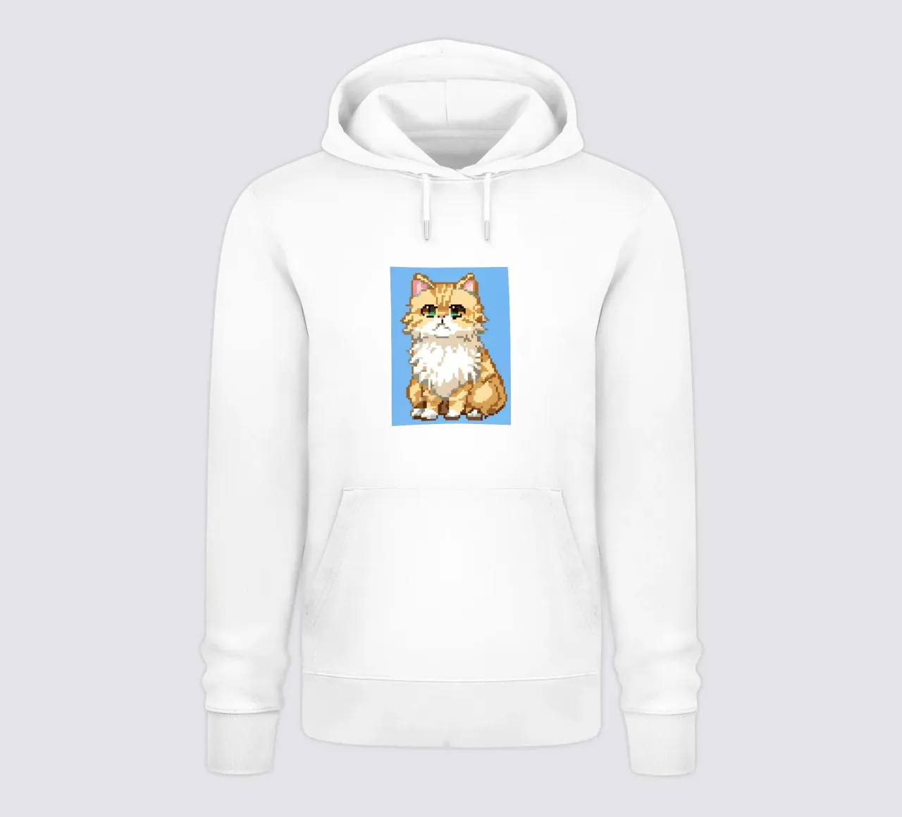 Un simpatico gatto arancione felpa con cappuccio da DOG AND CAT