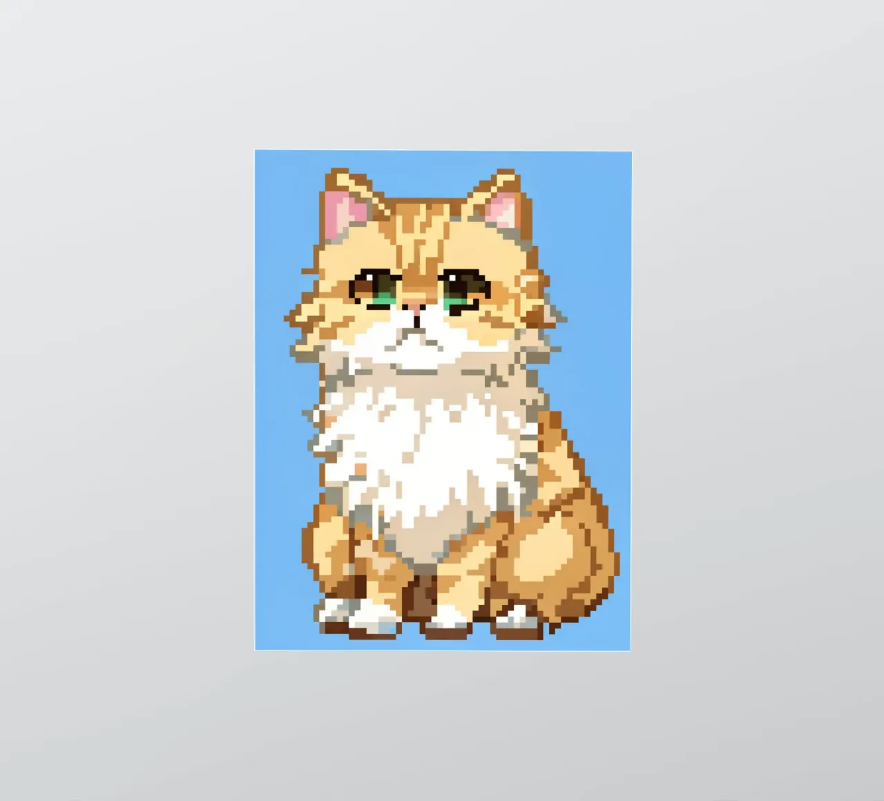Cute Orange Cat sticker by DOG AND CAT
