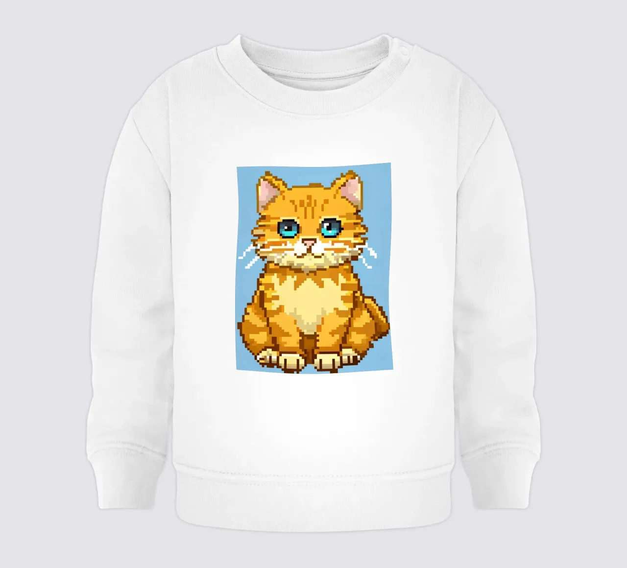 Un simpatico gatto arancione felpa neonato da DOG AND CAT