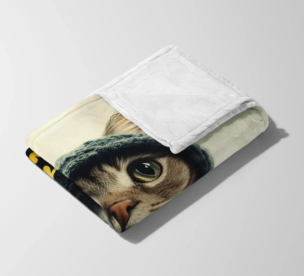 I am a Cat Batman Nr. 01 coperta in pile da lazydaypaper