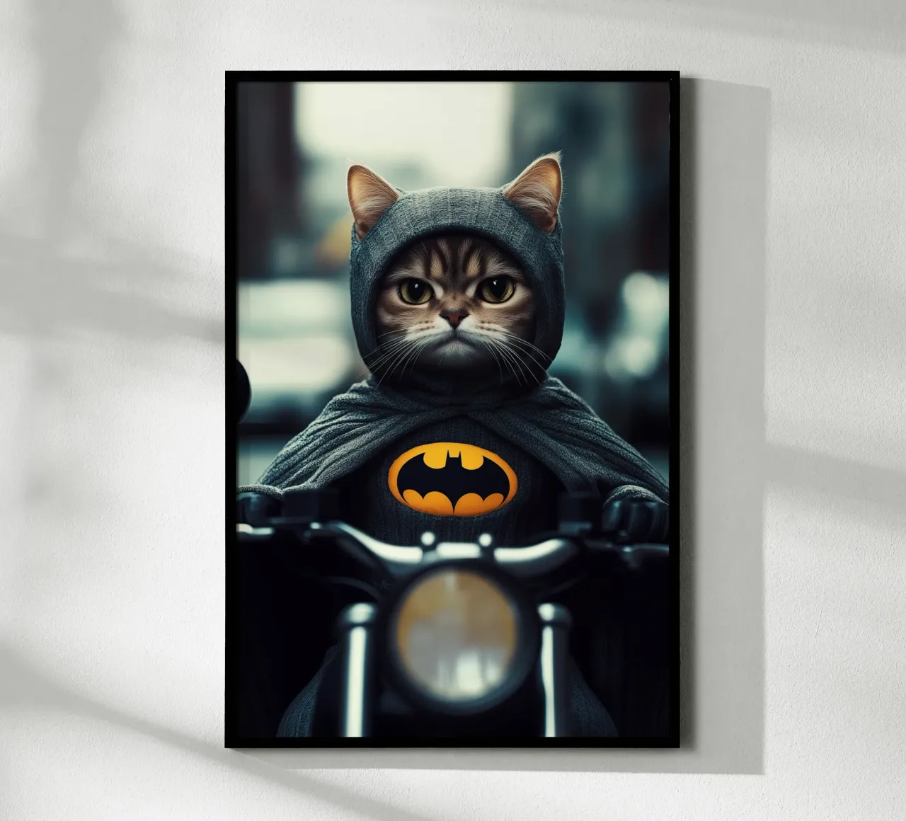 I am Cat Batman Nr. 02 hahnemühle by lazydaypaper