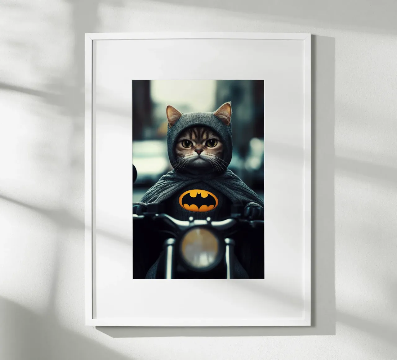 I am Cat Batman Nr. 02 hahnemühle by lazydaypaper