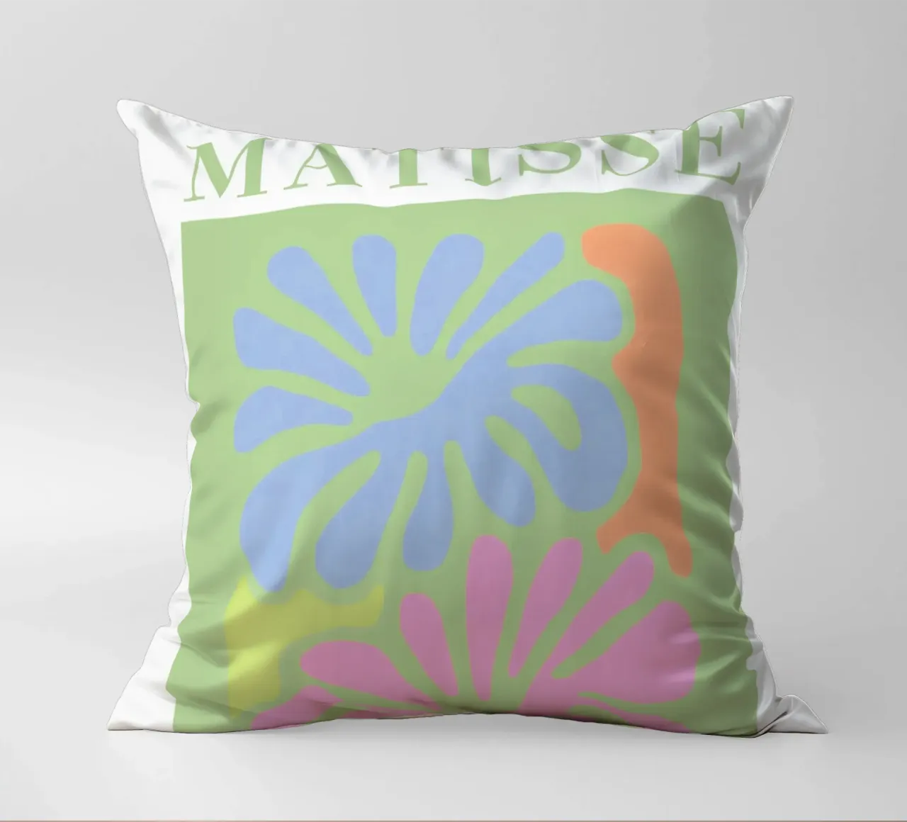 Matisse Soft Flower Patterns decorative cushion by Carinaprint