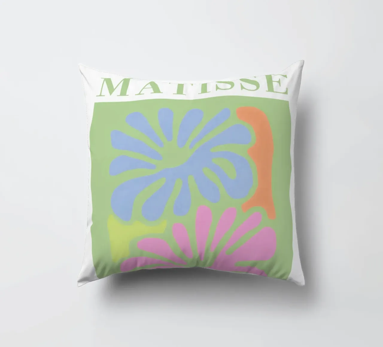 Matisse Soft Flower Patterns decorative cushion by Carinaprint