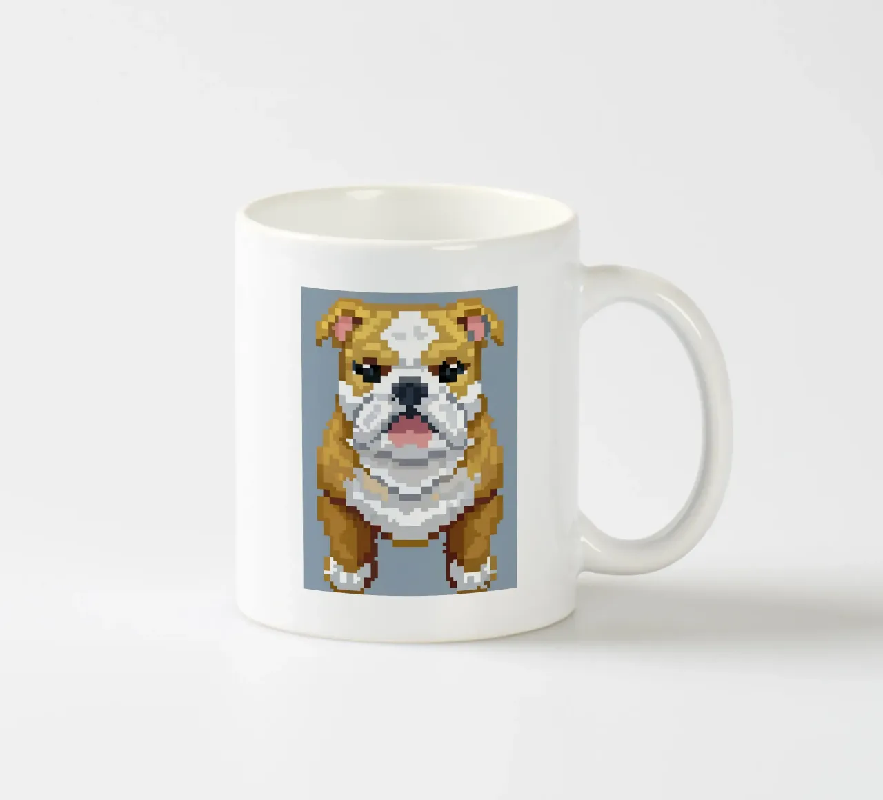 Bulldog tazza in ceramica da DOG AND CAT