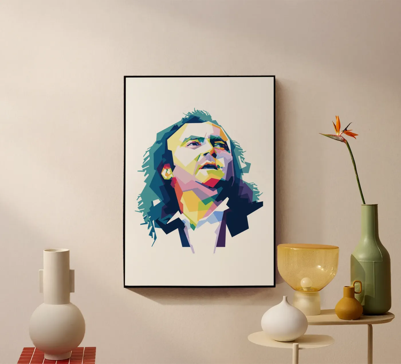 Phil Collins WPAP plexiglass da Alkahfsmart