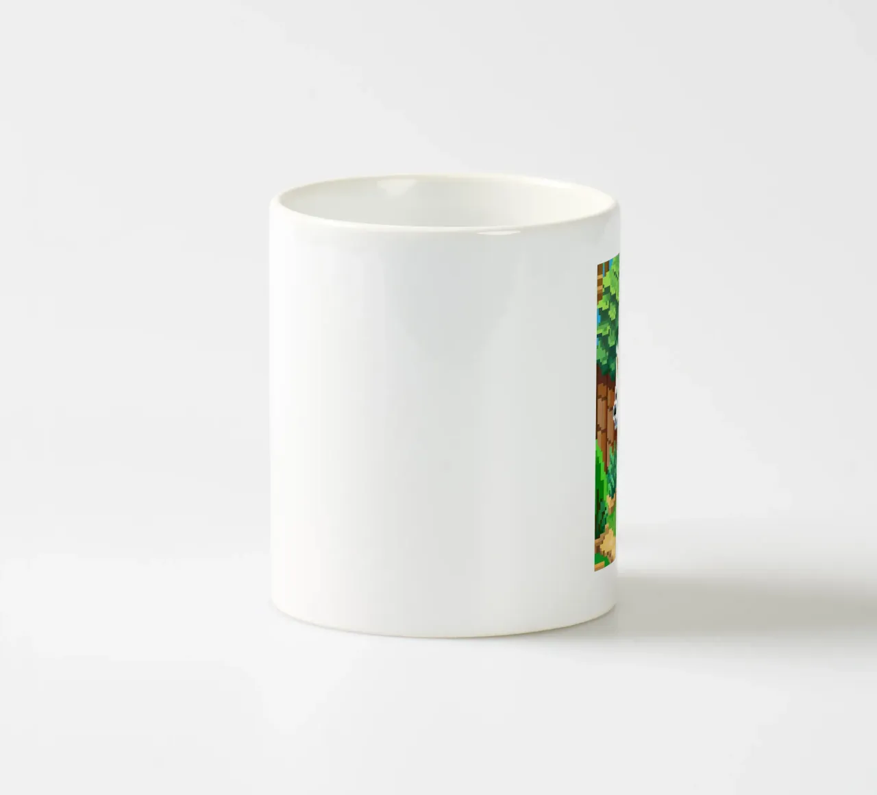 Cane bianco nel parco tazza in ceramica da DOG AND CAT