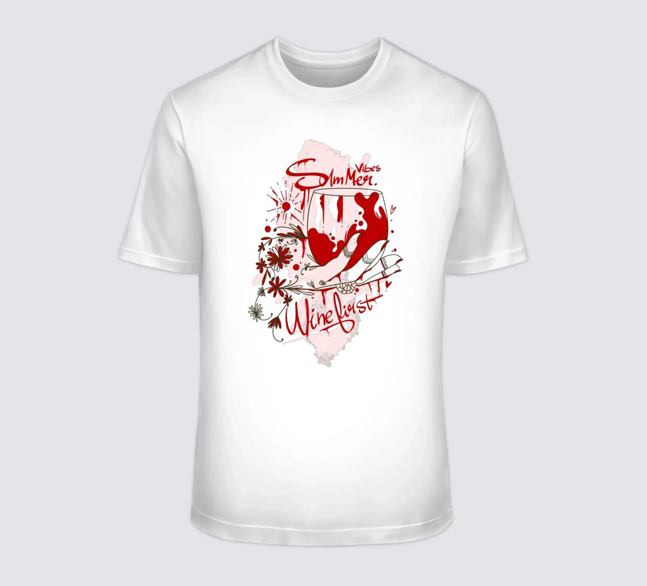 Summer Vibes & Wine First t-shirt da Gift For You