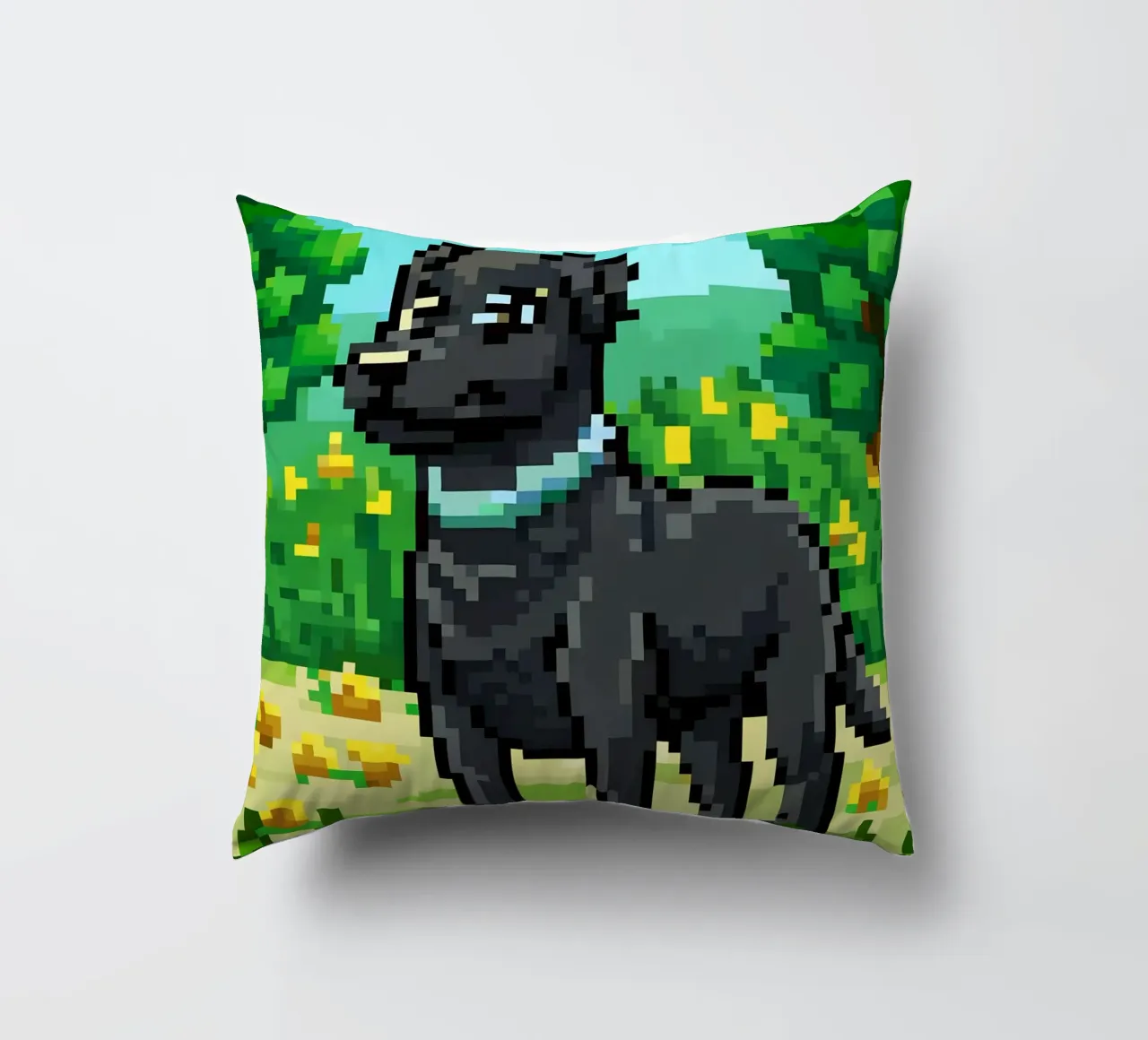 Cane nero cuscino da DOG AND CAT