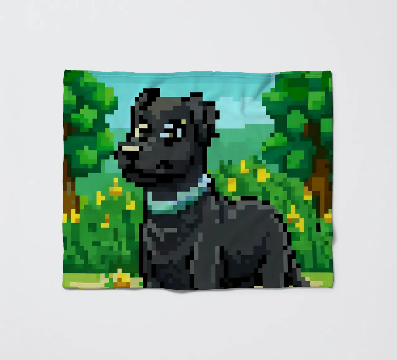 Cane nero coperta in pile da DOG AND CAT