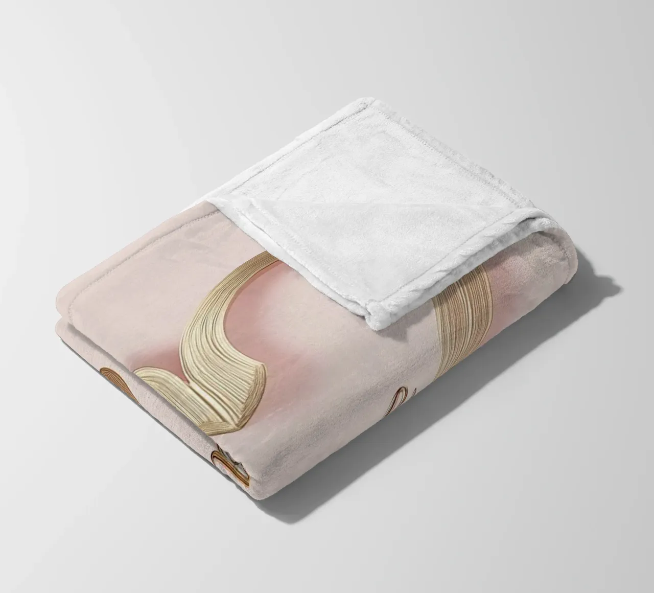 "J'adore" Rosa Anmut coperta in pile da Carinaprint