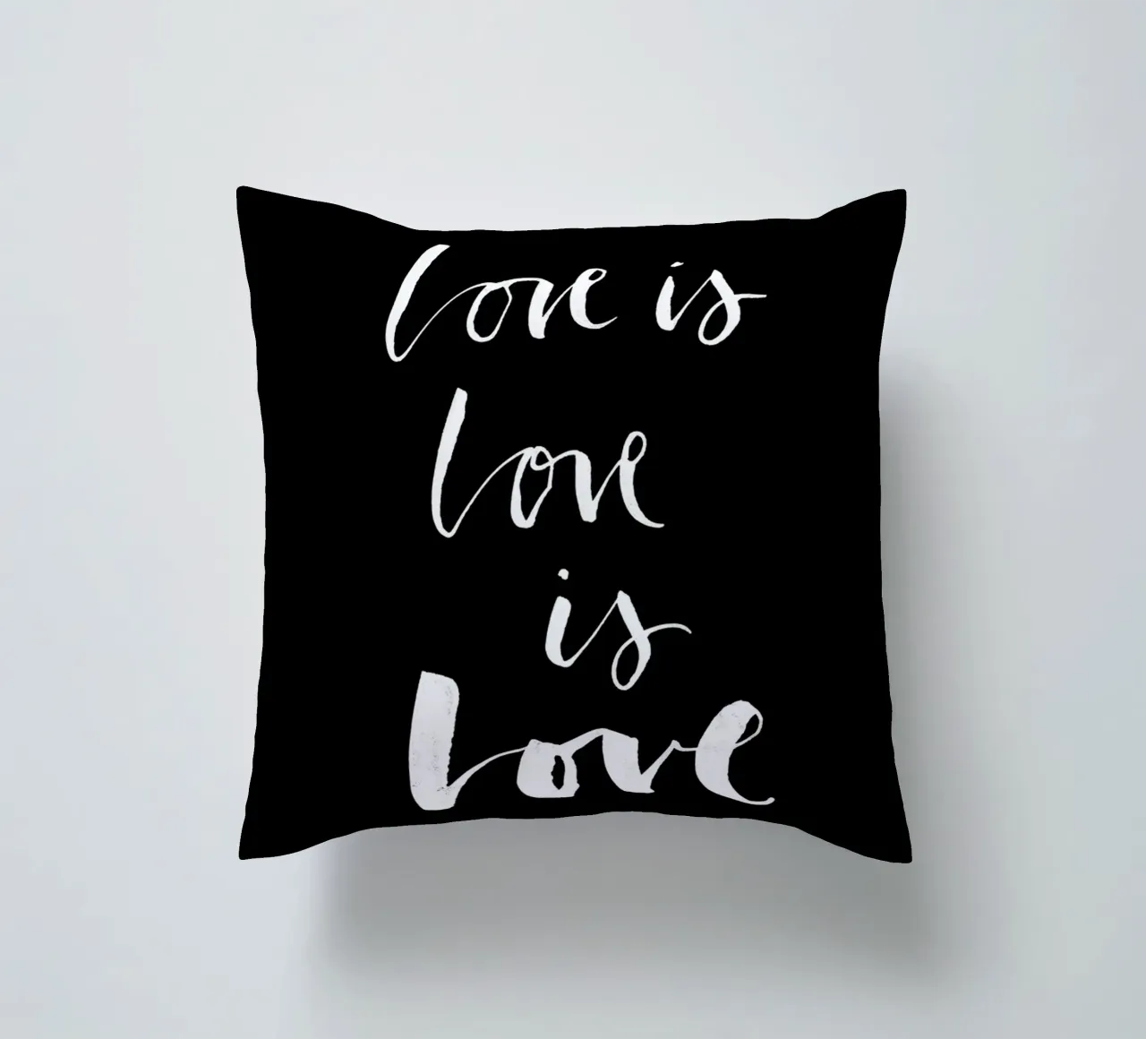 Love Black cuscino da Klaus with K
