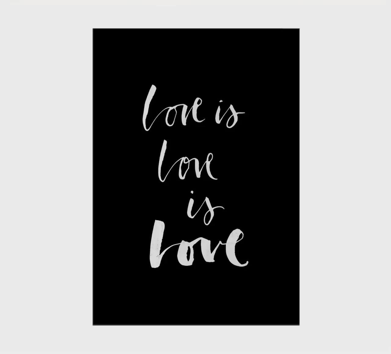 Love Black notebook by Klaus with K
