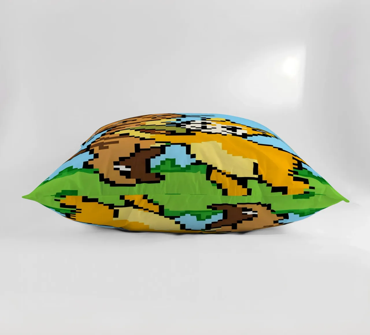 Two Cats Playing decorative cushion by DOG AND CAT