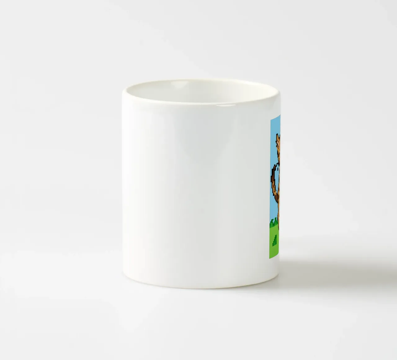 Due gatti che giocano tazza in ceramica da DOG AND CAT
